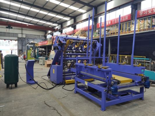 automatic stringer pallet assemble machine euro sawdust blocks pallet nailing machine EURO wood pallet nailing machine