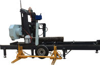 60'' wood bandsaw, portable horizontal milling saw with electric start