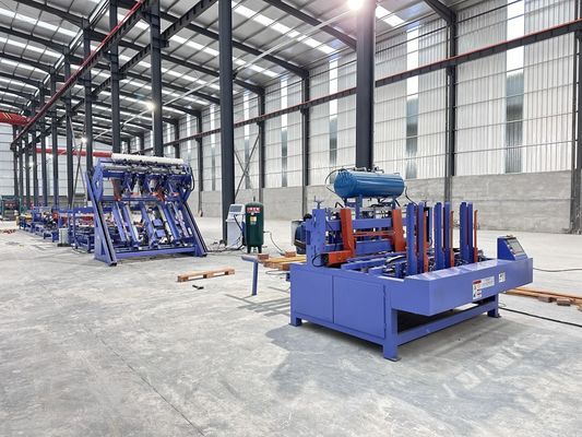 European Style Wood Pallet Block Feet Connecting Machine Pallet Legs Nailing Machine