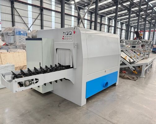 Industrial Sawmill Line Multi-rip Saw Machine With 120 Cubic Meter Daily Capacity Sawmill