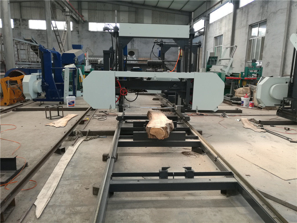 horizontal cheap bandsaw mill with electric/diesel/petrol engine power