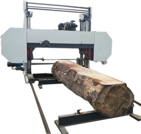 large wood bandsaw machine / large bandsaw horizontal Bandsaw, Log cutting band sawmill