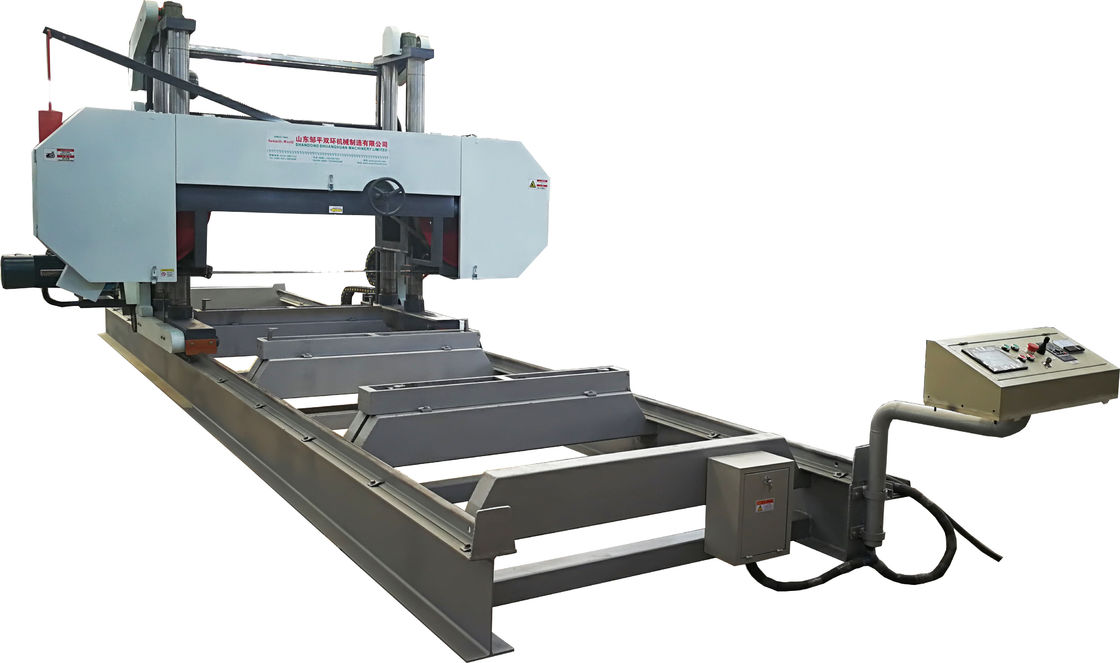 MJ2500 Large Size Horizontal Band Saw Wood Saw Machine with auto feeding