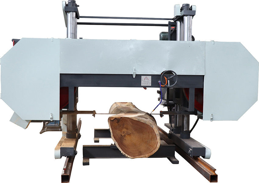 Large Wood Tree Cutting Horizontal Bandsaw Sawmill Machine For Sale