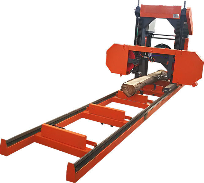 Portable Lumber Band Saw Woodworking Horizontal Log Bandsaw Mill