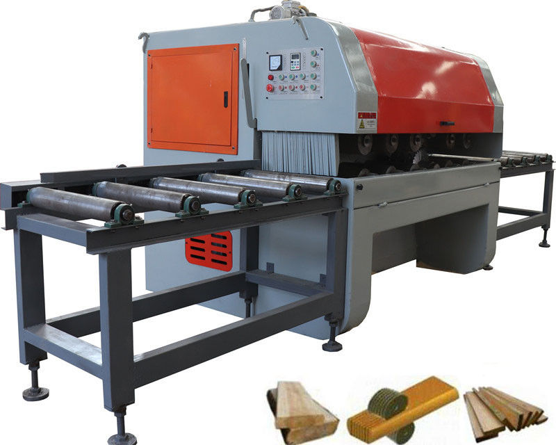 SH120-400 Double Arbor Multiple RipSaw, Multi Blades Rip Saw Machine from China