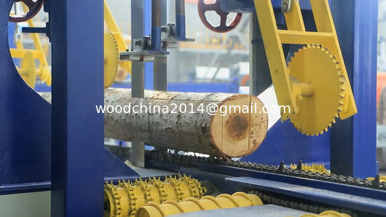Otomatik Ahşap İşleme Taşınabilir Büyük Çubuk Dikey Bandsaw Makinesi