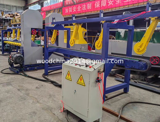 Otomatik Ahşap İşleme Taşınabilir Büyük Çubuk Dikey Bandsaw Makinesi