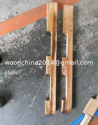 Tek Başlı Pallet Notcher Alaşım Bıçak Ahşap Slot freze makinesi Kapasitesi 800pcs/Saat