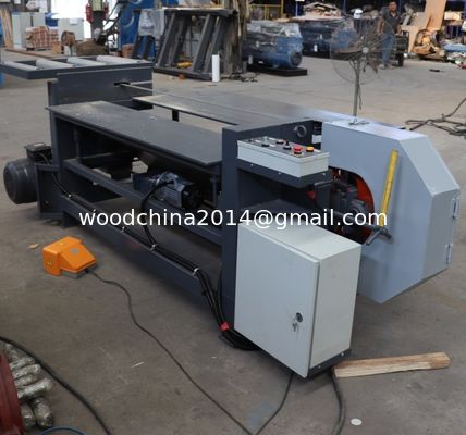 Ahşap palet tırnak çıkarıcı Masa ile yatay bant testere makinesi 1750mm Satılık