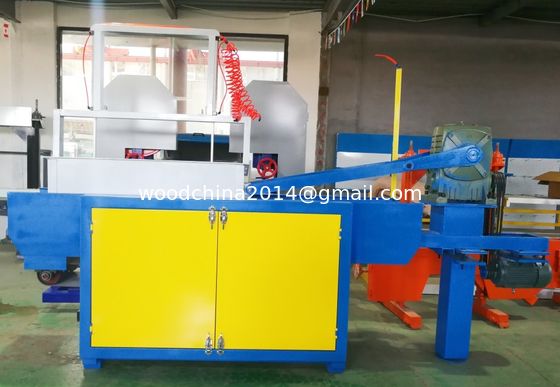 Otomasyon Yapım Makinesi Ahşap Çubukları Baskı Çakmak Makine Tavuk Yatak Çöpü Ahşap Tıraş Makineleri
