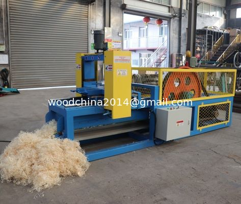 300-500MM Excelsior Uzunluğu Ahşap Yün Yıkım Makinesi / Ahşap Yün Yapım Makinesi
