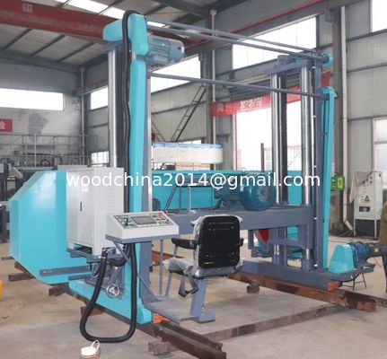 Büyük Ahşap İşleme Taşınabilir Horizontal Band Çakmak Çubuk Kesme Makinesi