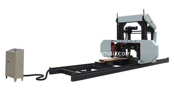 Ahşap Kesme, Otomatik Ahşap Şerit Testere için CNC Taşınabilir Şerit Hızar Makinesi