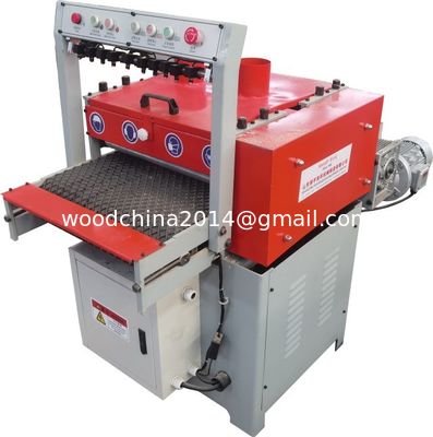 HW500 Kızılötesi Küçük Multi Blade Rip Çakma Makinesi Lazer Konumlandırma Tek Çubuklu