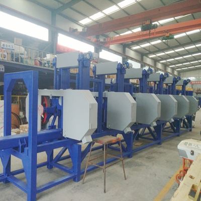 2/3/4/5/6 Baş Yüksek Hızlı Otomatik Çok Başlı Ahşap Testere Otomatik Besleme Sistemiyle