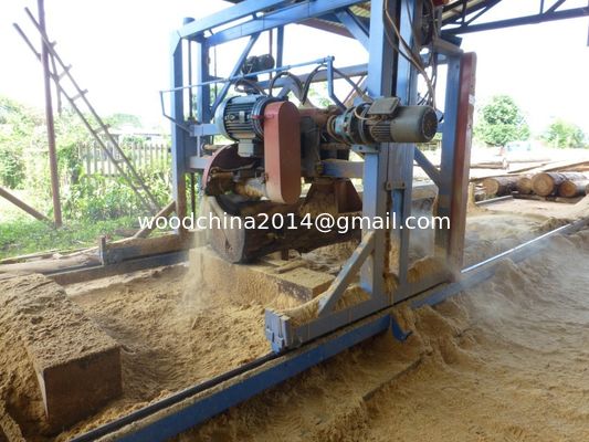 Çifte salıncak bıçakları açılı dairesel testere ahşap kütükleri için ahşap kesme için 300mm X 210mm
