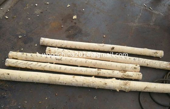 Rotor Çubuk Ahşap Çöpeci Küçük Diametreler Otomatik Ahşap Çöpleme Makinesi Tek