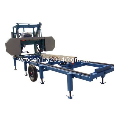 Ahşap Testere Makinesi MJ1000 Benzin ahşap kesme bant testere testere makineleri benzin/dizel motor taşınabilir testere
