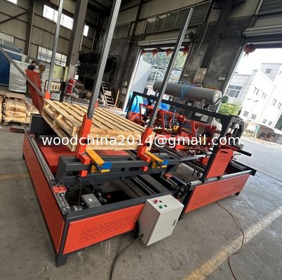 Ahşap Stringer Palet Bloku Yapma Makinesi, Palet Çivileme Makinesi