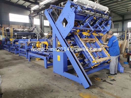 Blok Tipi Ahşap Palet Yapma Makinesi Palet Çivileme Makinesi, Kullanımı kolay ahşap palet makinesi