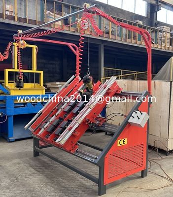 Blok Tipi Ahşap Palet Yapma Makinesi Palet Çivileme Makinesi, Kullanımı kolay ahşap palet makinesi