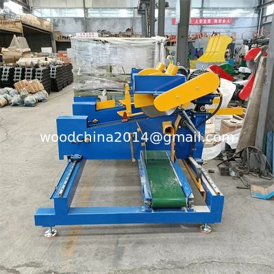 Otomatik Ahşap Palet Blok Çakmak Kesme Makinesi/Aşağı Fiyatlı Ahşap Blok Kesicisi