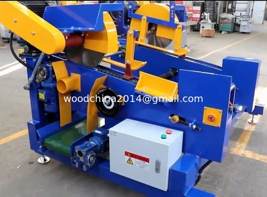 Ahşap Kesilmiş Çakmak Çift Başlı Çakmak Pallet Taşıma, Ahşap İşleme Dairesel Bıçak Çakmak