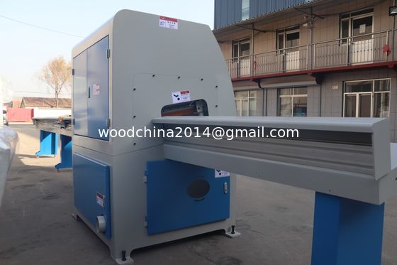Gelişmiş Yüksek Verimlilikli Sabit Çalışma Otomatik Ahşap Çapraz Kesme Testere 600 mm 11kw / 15hp 5-30m / min