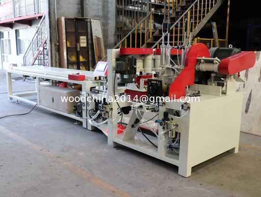 7.5KW Otomatik CNC Ahşap Palet Ayak Pier Yapma Makinesi 40-120MM Kalınlık 40-100MM Genişlik
