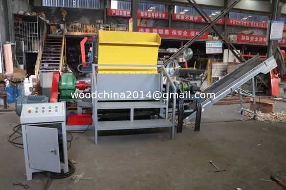 100-3000kg/h Ahşap palet kırıcı Ahşap palet parçalayıcı makine Ahşap geri dönüşüm makinesi