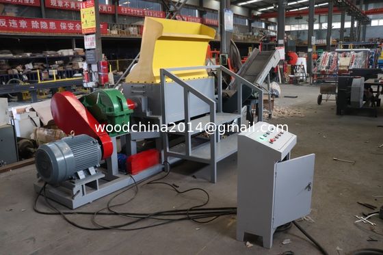 100-3000kg/h Ahşap palet kırıcı Ahşap palet parçalayıcı makine Ahşap geri dönüşüm makinesi
