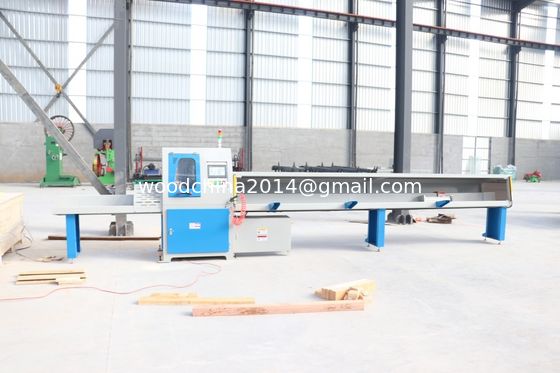 DZ600 Palet Panel Kesme Testere Makinesi Palet Blokları Çapraz Kesim Testere