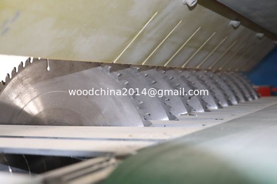 Multi Blade Palet Block Cutting Saw Makine Otomatik Multiple Euro Ahşap Palet Block Cutting Saw Makine