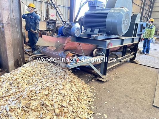 Yüksek çıkış Büyük Kapasite Çeşitli Odunları Düzeltme Disk Çöpçü Odun Çöpçü Şube Çöpçü