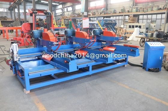 Multi Heads Wood Cutting Saw Woodworking Automatic Cross Cutting Saw Machinery Wood Sawmill Machine