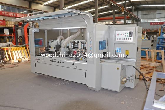 Width 210mm Woodworking Wood Planing Machine 4 Sided Planer Moulder Machine