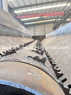 Yüksek verimlilik Log Peeler Tree DeBarking Machine Ahşap Log Debarker Peeling Machine
