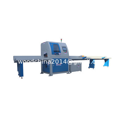 Otomatik CNC Ahşap İşleme Ahşap Palet Plank / Blok Kesme Makinesi