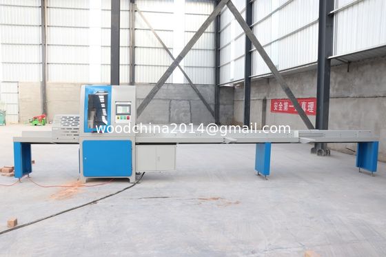 Çin Yüksek hassasiyetli Otomatik CNC Hidrolik Ahşap Palet Kesme Tesisi