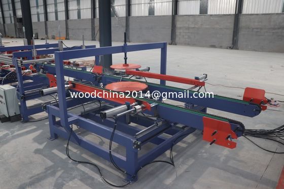 500Pallets/Day Otomatik Euro Ahşap Palet Yapma Ahşap Palet Üretim hattı Makinesi