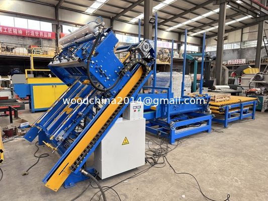 Ekonomik Palet Yapma Ekipmanı CNC Ahşap Palet çivileme makinesi ABD Palet için