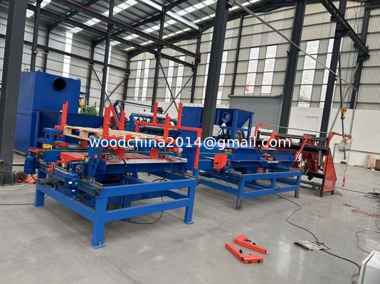 400 pallet/Gün Pallet Montaj Makinesi Euro Çakmak Bloku Pallet çivileme makinesi