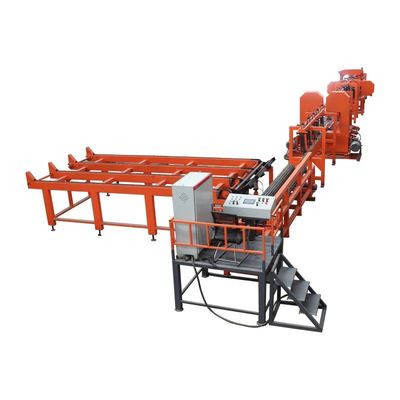 Tam Otomatik Çakılmış Ahşap Çakmak Çubuk hattı Dikey Ahşap Çakmak Üretim hattı Ahşap Kesme Makinesi