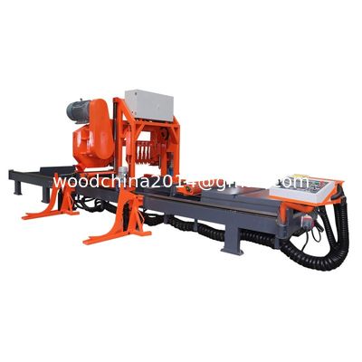 Tam otomatik yatay hidrolik bant testere makinesi 1000mm ahşap için