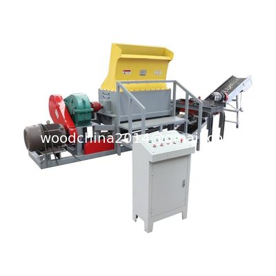 Yüksek verimlilikli palet parçalayıcı palet kırıcı makine ahşap palet kesme makinesi