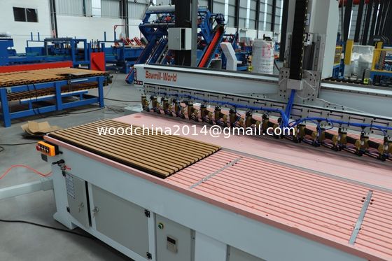 MDF Duvar Paneli Tavan Ses Dayanıklı Özel 2400-3000mm Akustik Panel Çivi Makinesi