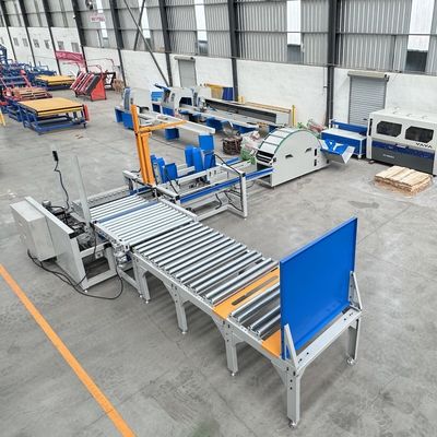 Otomatik Ahşap Yükleme Makinesi Ahşap Plank Palletizer Ahşap İşleme Timber Stacker