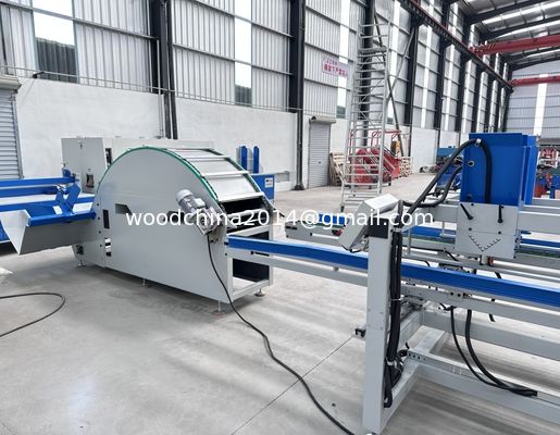 Otomatik Ahşap Yükleme Makinesi Ahşap Plank Palletizer Ahşap İşleme Timber Stacker