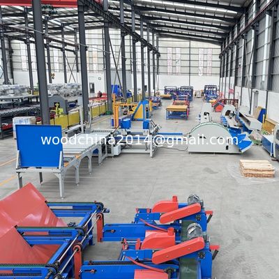 Ahşap Taşları Ahşap Yükleme Makinesi Otomatik Palet Ahşap Taşları Taşımalı Yükleme Makinesi